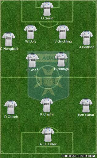 A.J. Auxerre Formation 2012