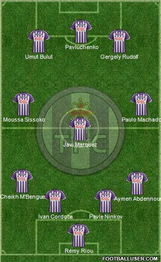 Toulouse Football Club Formation 2012