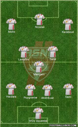 A.S. Nancy Lorraine Formation 2012