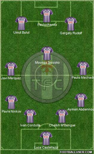 Toulouse Football Club Formation 2012