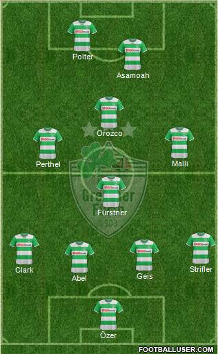 SpVgg Greuther Fürth Formation 2012