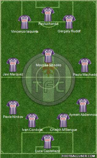 Toulouse Football Club Formation 2012