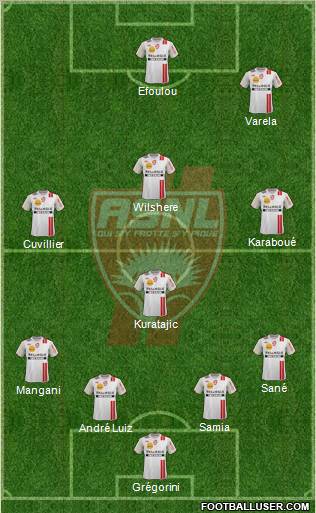 A.S. Nancy Lorraine Formation 2012