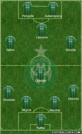 A.S. Saint-Etienne Formation 2012