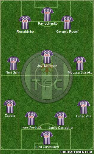 Toulouse Football Club Formation 2012