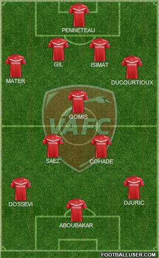 Valenciennes Football Club Formation 2012