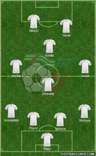 Algeria Formation 2012