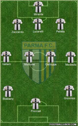 Parma Formation 2012