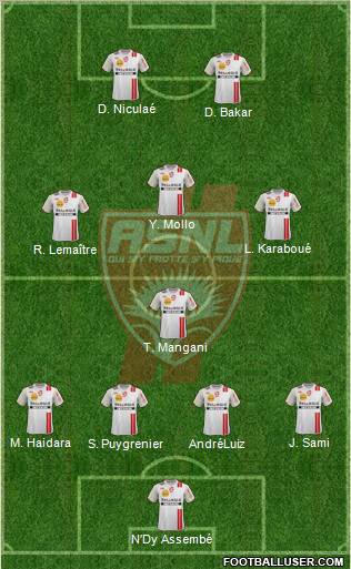 A.S. Nancy Lorraine Formation 2012