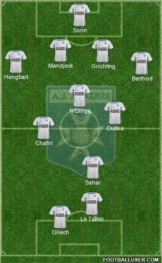 A.J. Auxerre Formation 2012