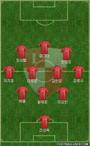 Busan I'PARK Formation 2012