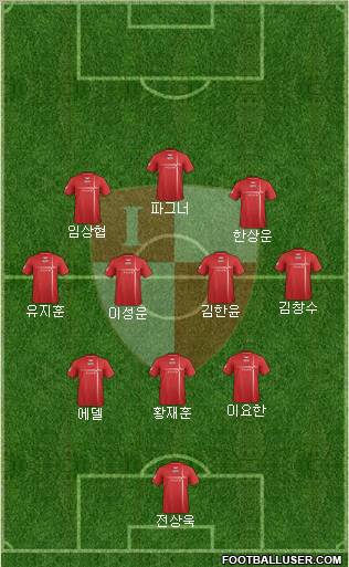 Busan I'PARK Formation 2012