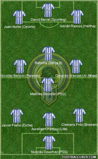 Hércules C.F., S.A.D. Formation 2012