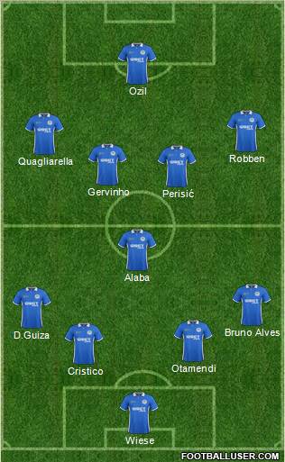 Wigan Athletic Formation 2012