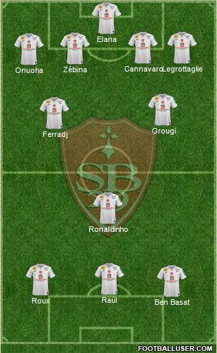 Stade Brestois 29 Formation 2012