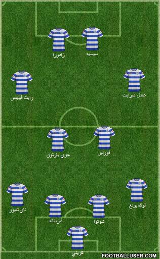 Queens Park Rangers Formation 2012