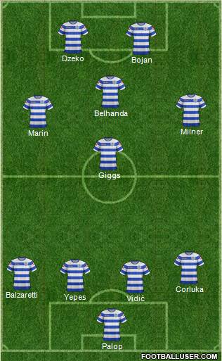 Queens Park Rangers Formation 2012