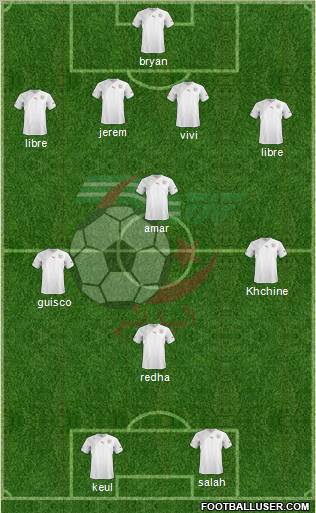 Algeria Formation 2012