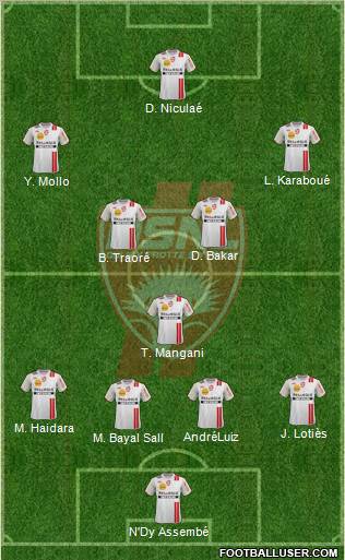 A.S. Nancy Lorraine Formation 2012