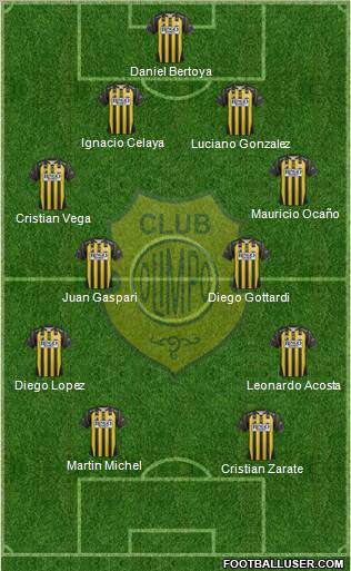 Olimpo de Bahía Blanca Formation 2012