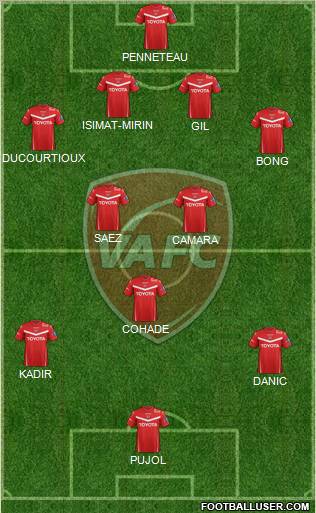 Valenciennes Football Club Formation 2012