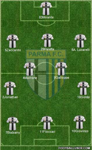 Parma Formation 2012