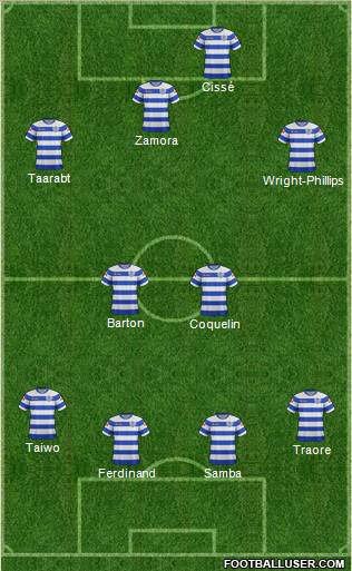 Queens Park Rangers Formation 2012