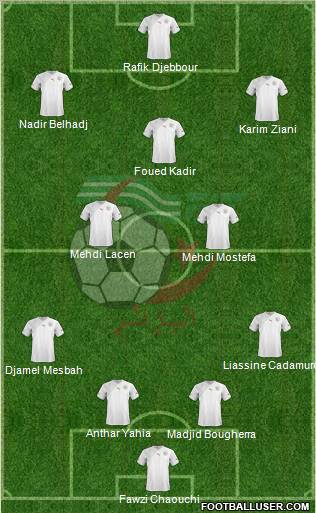 Algeria Formation 2012