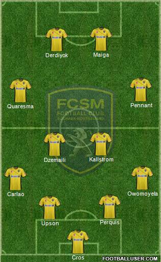 FC Sochaux-Montbéliard Formation 2012