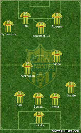 FC Nantes Formation 2012