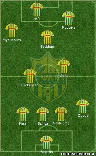 FC Nantes Formation 2012