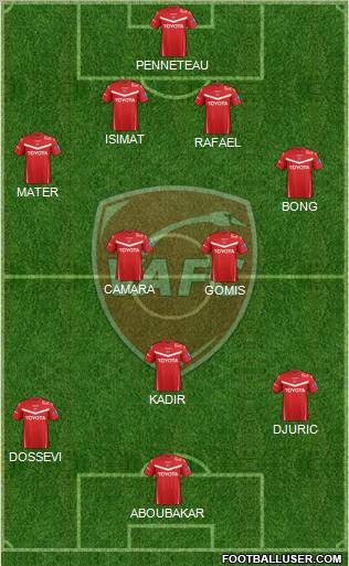 Valenciennes Football Club Formation 2012