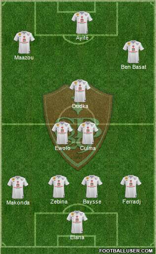 Stade Brestois 29 Formation 2012