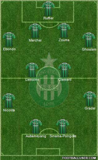 A.S. Saint-Etienne Formation 2012