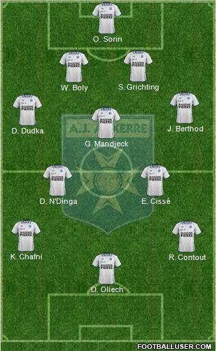 A.J. Auxerre Formation 2012