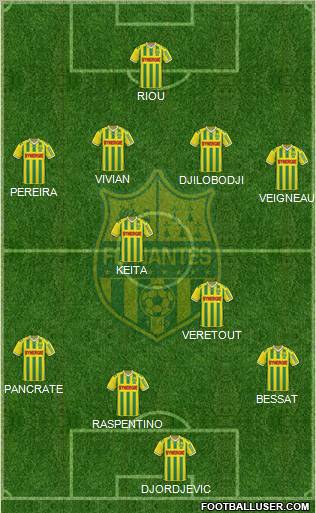 FC Nantes Formation 2012