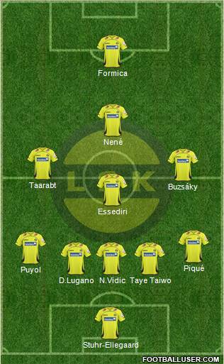 Lillestrøm SK Formation 2012