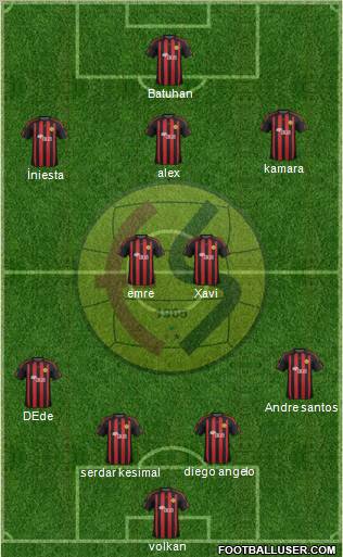 Eskisehirspor Formation 2012