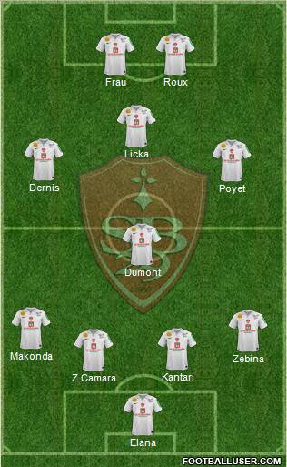 Stade Brestois 29 Formation 2012