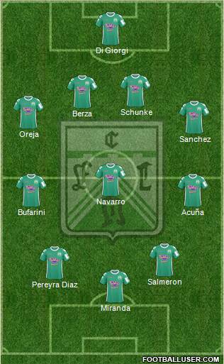 Ferro Carril Oeste Formation 2012