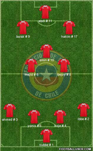 Chile Formation 2012