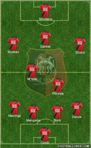 Stade Rennais Football Club Formation 2012