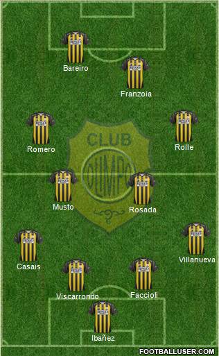 Olimpo de Bahía Blanca Formation 2012