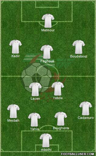 Algeria Formation 2012