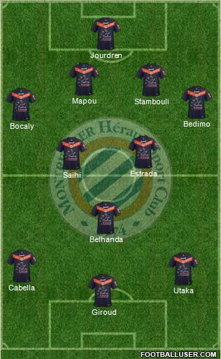 Montpellier Hérault Sport Club Formation 2012