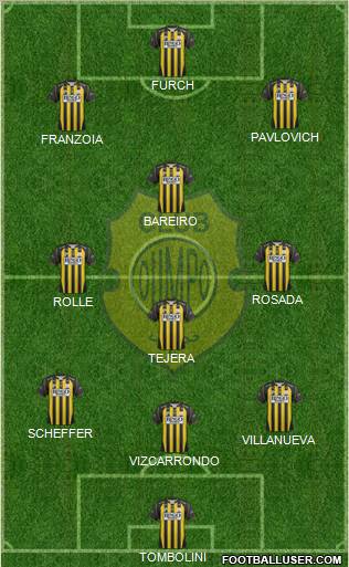 Olimpo de Bahía Blanca Formation 2012