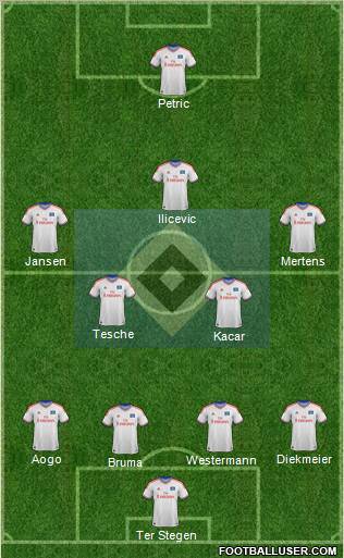 Hamburger SV Formation 2012