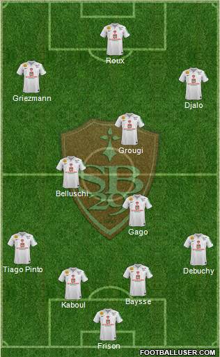 Stade Brestois 29 Formation 2012