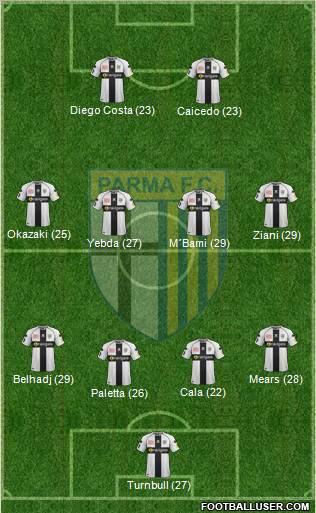 Parma Formation 2012