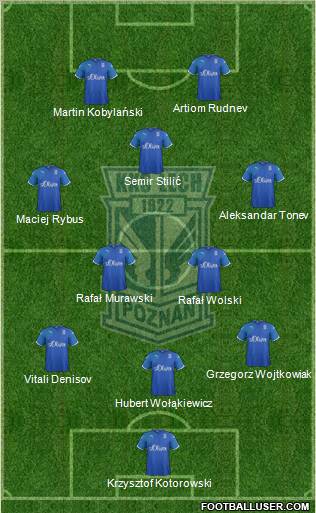 Lech Poznan Formation 2012